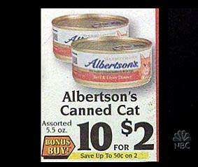 canned cat